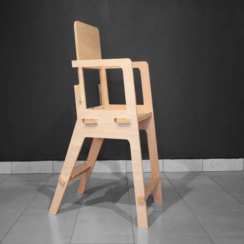 طرح صندلی آزمون برش - chair test cutting - برای دستگاه CNC چوب و لیزر (سی ان سی)