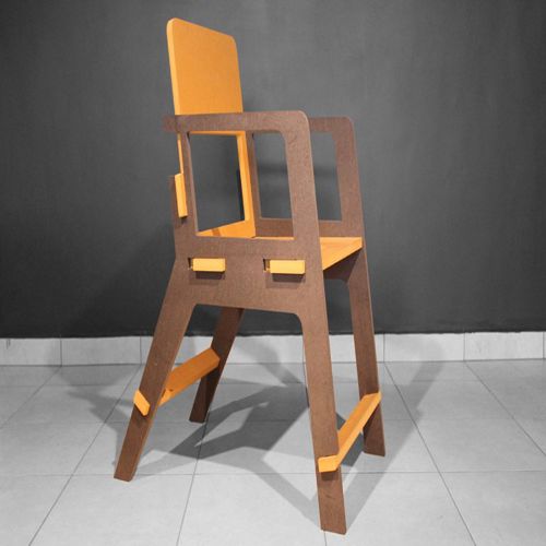 طرح صندلی چوبی آزمون برش - chair wooden test cutting - برای دستگاه CNC چوب و لیزر (سی ان سی)