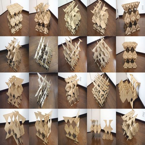 طرح صندلی شطرنجی صندلی - chess chair - برای دستگاه CNC چوب و لیزر (سی ان سی)