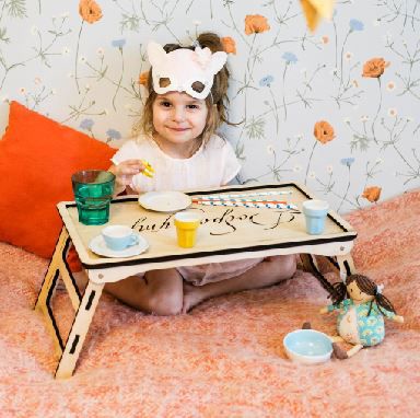 طرح میز کودک برای برش لیزری - childrens table for laser cutting ve - برای دستگاه CNC چوب و لیزر (سی ان سی)