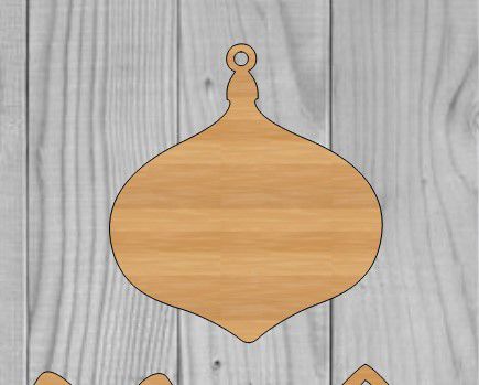 طرح تزیینات کریسمس ناتمام تزئینات تزئینات لیزر - christmas bauble ornament unfinished bauble laser cut ve - برای دستگاه CNC چوب و لیزر (سی ان سی)