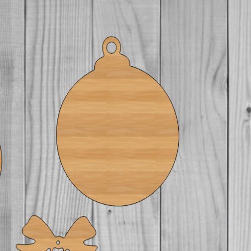 طرح عروسک کریسمسی قاب برای کاردستی با برش لیزری قاب - christmas blank bauble for craft laser cut ve - برای دستگاه CNC چوب و لیزر (سی ان سی)