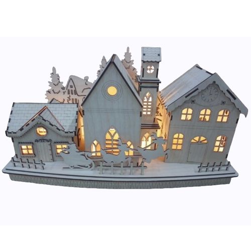 طرح تزئینات شب کریسمس لیزری - christmas night decorations laser cut ve - برای دستگاه CNC چوب و لیزر (سی ان سی)