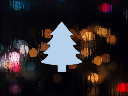 طرح برش شکل درخت کریسمس لیزر - christmas tree shape cutout laser cut - برای دستگاه CNC چوب و لیزر (سی ان سی)
