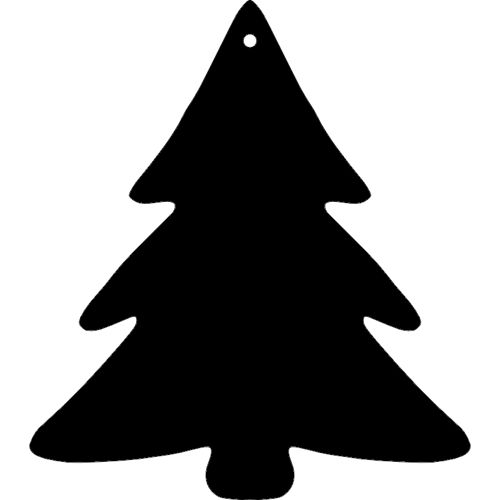 طرح شبح درخت کریسمس لیزر - christmas tree silhouette laser cut - برای دستگاه CNC چوب و لیزر (سی ان سی)