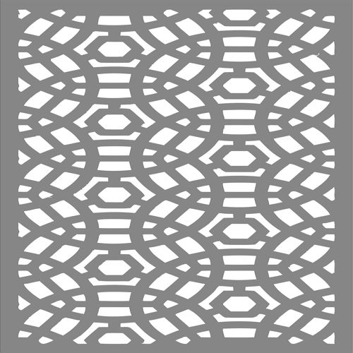 طرح الگوی حباب دایره ای پارتیشن برای برش لیزری - circular baffle pattern partition for laser cutting - برای دستگاه CNC چوب و لیزر (سی ان سی)