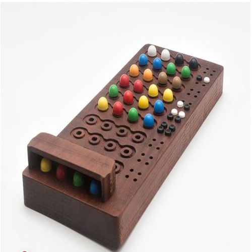 طرح بازی فکری classic-wooden-brain-master-for-laser-cut