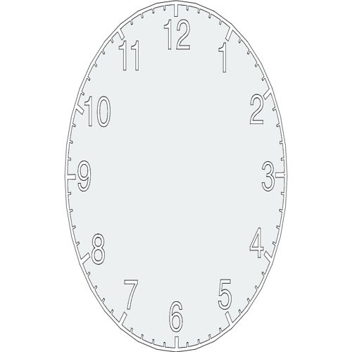 طرح طراحی ساعت - clock design - برای دستگاه CNC چوب و لیزر (سی ان سی)
