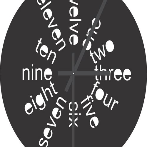 طرح ساعت لیزری - clock laser cut - برای دستگاه CNC چوب و لیزر (سی ان سی)
