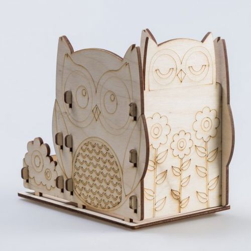 طرح جا مدادی برش خورده با cnc sovushki - cnc cut pencil holder sovushki ve - برای دستگاه CNC چوب و لیزر (سی ان سی)