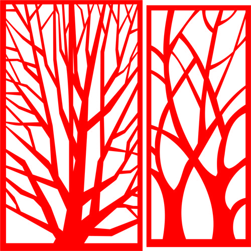 طرح طراحی پنل cnc jali - cnc jali panel design ve - برای دستگاه CNC چوب و لیزر (سی ان سی)