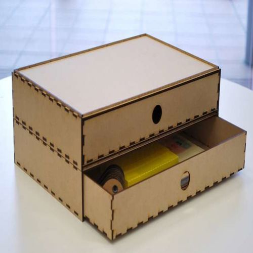 طرح برش لیزری cnc جعبه - cnc laser cut box - برای دستگاه CNC چوب و لیزر (سی ان سی)
