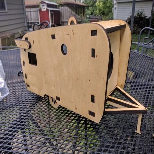 طرح برش لیزری cnc vintage trolly wooden - cnc laser cut design vintage trolly wooden - برای دستگاه CNC چوب و لیزر (سی ان سی)