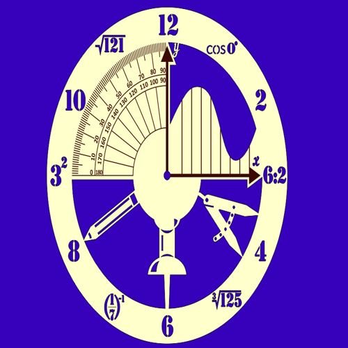 طرح طراحی ساعت هندسی با برش لیزری cnc - cnc laser cut geometry clock design ve - برای دستگاه CNC چوب و لیزر (سی ان سی)