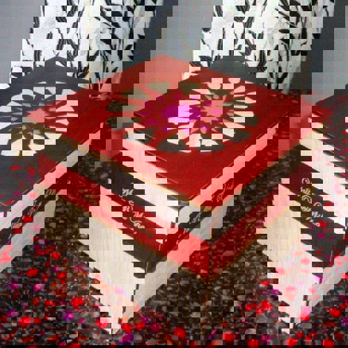 طرح تخته سه لا با برش لیزری cnc سه بعدی جعبه هدیه - cnc laser cut plywood 3d gift box - برای دستگاه CNC چوب و لیزر (سی ان سی)