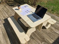 طرح میز و صندلی‌های برش لیزری cnc outdoor - cnc laser cut tables and chairs outdoors ve - برای دستگاه CNC چوب و لیزر (سی ان سی)