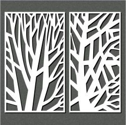 طرح برش لیزر cnc درخت دارای خطوط تیز - cnc laser cut the tree has sharp lines ve - برای دستگاه CNC چوب و لیزر (سی ان سی)