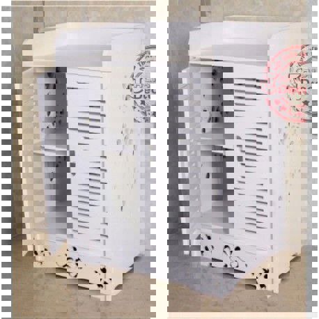 طرح جعبه چوبی برش لیزری cnc قفسه - cnc laser cut wooden box shelf - برای دستگاه CNC چوب و لیزر (سی ان سی)