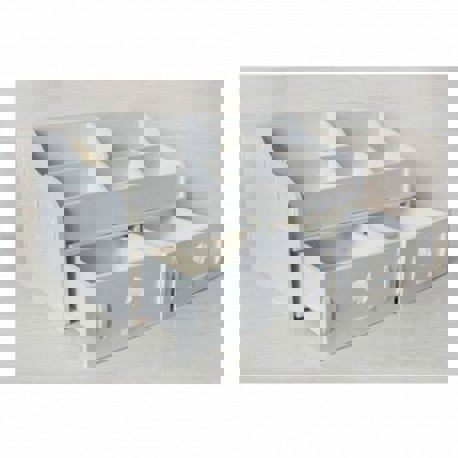 طرح قفسه چوبی برش لیزری cnc پارچه - cnc laser cut wooden storage rack - برای دستگاه CNC چوب و لیزر (سی ان سی)