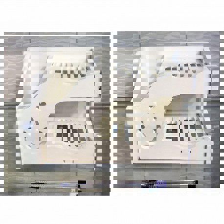 طرح قفسه میز چوبی برش لیزری cnc پوشش - cnc laser cut wooden table shelf - برای دستگاه CNC چوب و لیزر (سی ان سی)