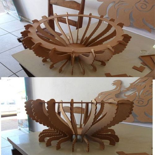 طرح پروژه cnc laser cut wood cnc cnc laser cnc cnc cnc laser cnc cnc cnc - cnc laser cut wood project fruit storage bowl - برای دستگاه CNC چوب و لیزر (سی ان سی)