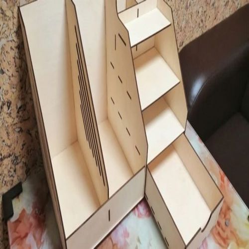 طرح کاغذ دفتر سازمان دهانه cnc برای برش لیزر - cnc organizer office paper for laser cutting - برای دستگاه CNC چوب و لیزر (سی ان سی)