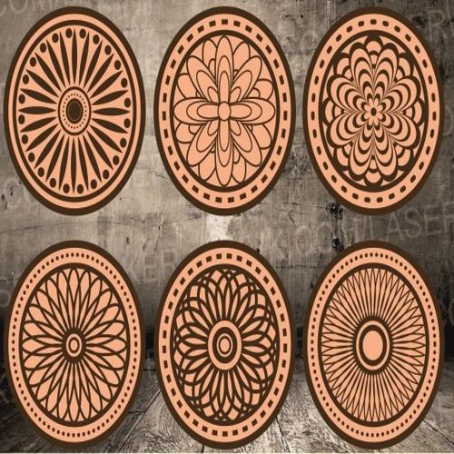 طرح زیرلیوانی برای برش لیزری - coaster for laser cut ve - برای دستگاه CNC چوب و لیزر (سی ان سی)