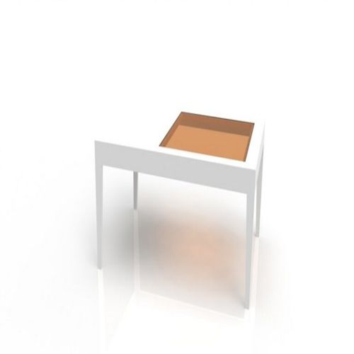طرح میز قهوه خوری با رویه شیشه برای برش لیزری - coffee table with glass top for laser cut ve - برای دستگاه CNC چوب و لیزر (سی ان سی)