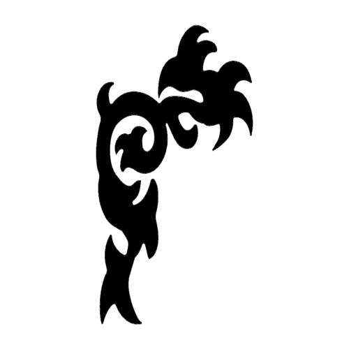 طرح گوشه دکور - corner decor 28 - برای دستگاه CNC چوب و لیزر (سی ان سی)