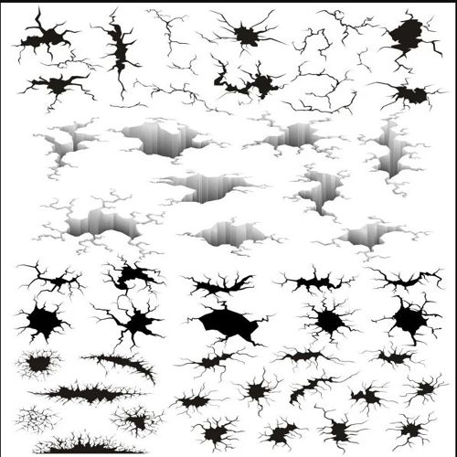 طرح cracks-set-for-laser-cut-ve