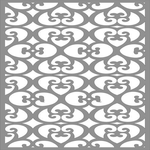 طرح الگوی گل قلاب بافی روی صفحه برای برش لیزری - crocheted flower screen pattern for laser cut ve - برای دستگاه CNC چوب و لیزر (سی ان سی)