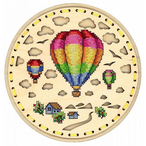طرح بالون هوای داغ دکوری cross-stitch-hot-air-balloon-decoration-bc-for-laser-cut