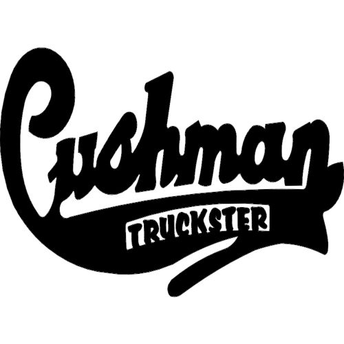 طرح لوگو کامیون کشمن - cushman truckster logo - برای دستگاه CNC چوب و لیزر (سی ان سی)