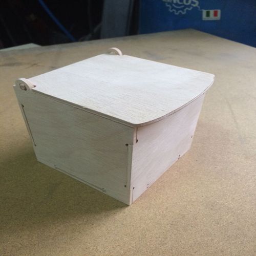 طرح عیار - cutie 100 x 100 x 100 - برای دستگاه CNC چوب و لیزر (سی ان سی)