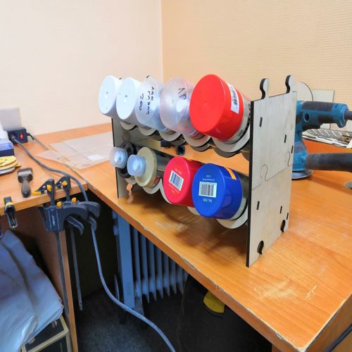 طرح پایه سیلندر برای برش لیزری - cylinder stand for laser cutting ve - برای دستگاه CNC چوب و لیزر (سی ان سی)