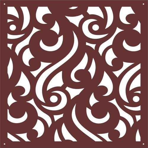 طرح پنل صفحه جداکننده تزئینی برای برش لیزری - decorative divider screen panel for laser cutting - برای دستگاه CNC چوب و لیزر (سی ان سی)