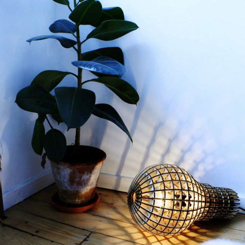 طرح لامپ لامپ تزئینی چوبی الگو - decorative lamp bulb wooden template - برای دستگاه CNC چوب و لیزر (سی ان سی)