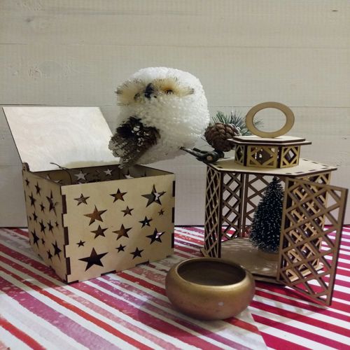 طرح فانوس تزئینی برای برش لیزری - decorative lantern for laser cutting ve - برای دستگاه CNC چوب و لیزر (سی ان سی)