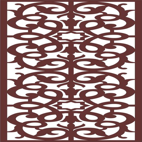 طرح پارتیشن حفاظتی تزئینی داخلی پنل جداکننده اتاق برای برش لیزری - decorative privacy partition indoor panel room divider for laser cut ve - برای دستگاه CNC چوب و لیزر (سی ان سی)