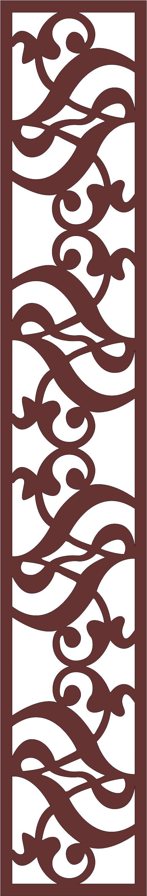 طرح پارتیشن حفاظتی تزئینی داخلی پنل جداکننده اتاق مشبک طراحی - decorative privacy partition indoor panel room divider lattice design - برای دستگاه CNC چوب و لیزر (سی ان سی)