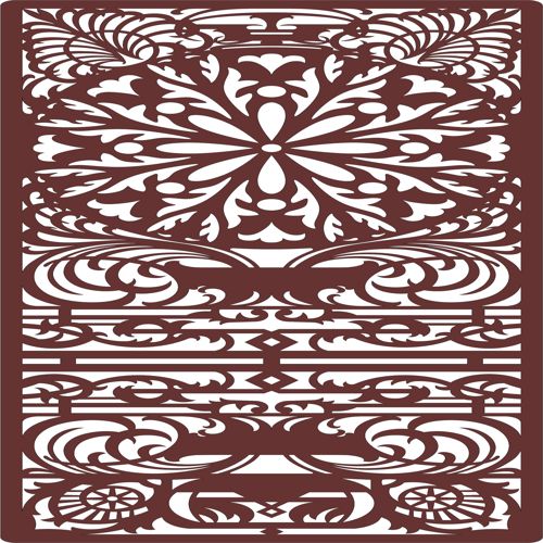 طرح decorative-privacy-partition-indoor-panel-room-divider-seamless-design-pattern-for-laser-cut-ve