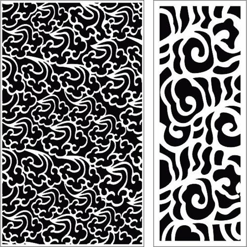 طرح decorative-privacy-partition-indoor-panel-room-divider-seamless-design-pattern-for-laser-cutiing-ve