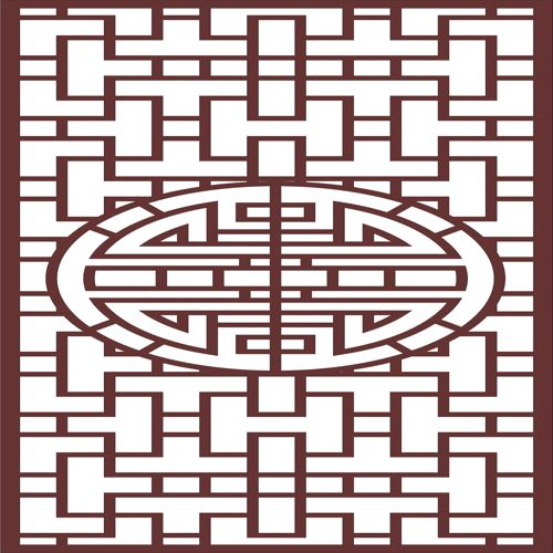 طرح decorative-privacy-partition-indoor-panels-room-divider-seamless-cnc-laser-cutting