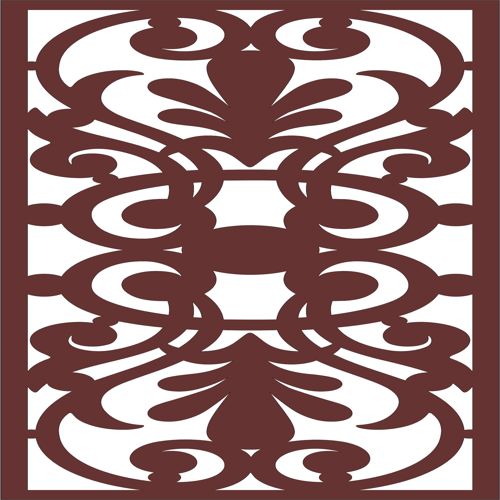 طرح decorative-privacy-partition-indoor-panels-screen-room-divider-patterns-for-laser-cut-ve