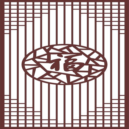 طرح decorative-privacy-partition-indoor-panels-screen-room-divider-seamless-design-pattern-for-laser-cutiing-ve