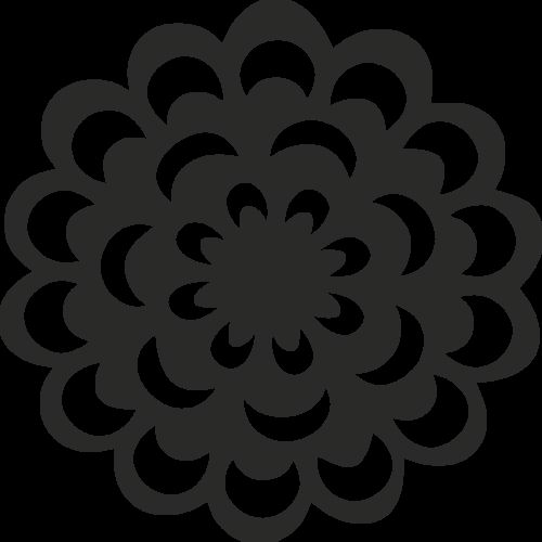 طرح تزئینی گرد مشبک 00 - decorative round grille 002 - برای دستگاه CNC چوب و لیزر (سی ان سی)