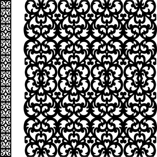 طرح الگوهای صفحه نمایش تزئینی برای برش لیزری - decorative screen patterns for laser cutting 2 - برای دستگاه CNC چوب و لیزر (سی ان سی)