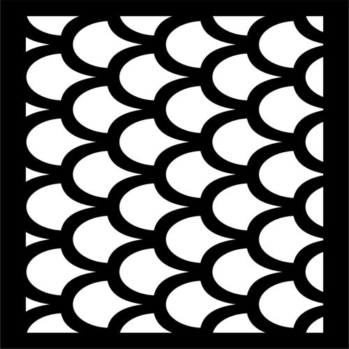 طرح الگوهای صفحه نمایش تزئینی برای برش لیزری - decorative screen patterns for laser cutting 21 - برای دستگاه CNC چوب و لیزر (سی ان سی)