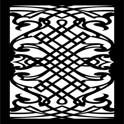 طرح الگوهای صفحه نمایش تزئینی برای برش لیزر - decorative screen patterns for laser cutting 24 - برای دستگاه CNC چوب و لیزر (سی ان سی)