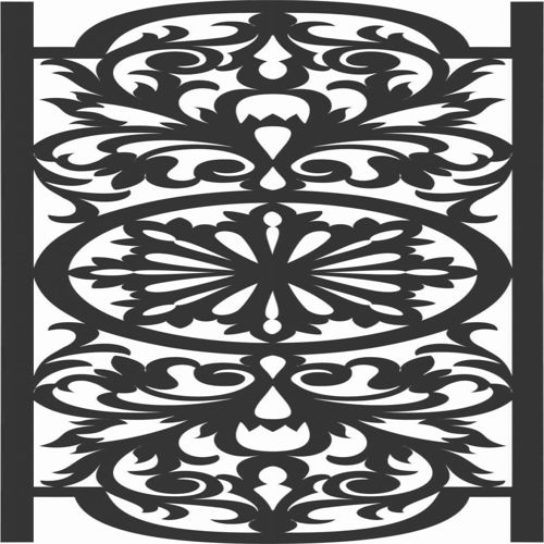 طرح الگوهای صفحه نمایش تزئینی برای برش لیزری 30 - decorative screen patterns for laser cutting 30 - برای دستگاه CNC چوب و لیزر (سی ان سی)